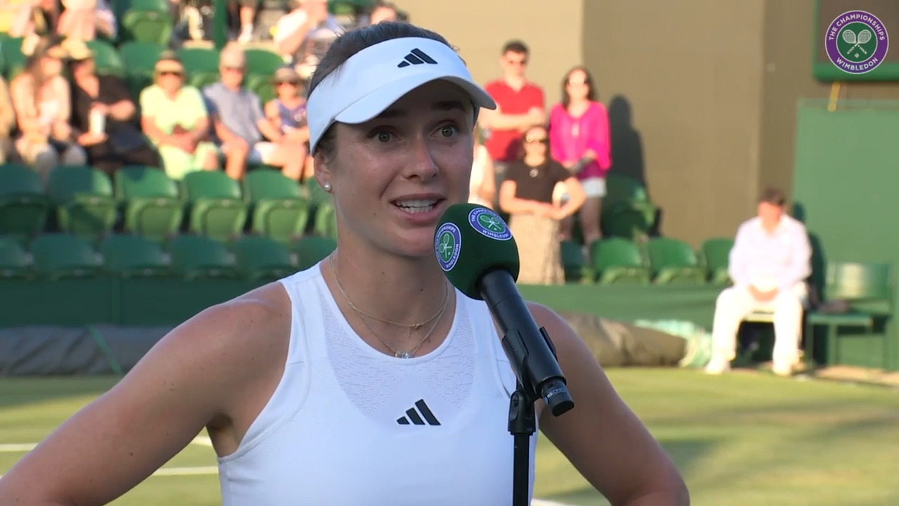 Video - Elina Svitolina - Third round post-match interview - The ...