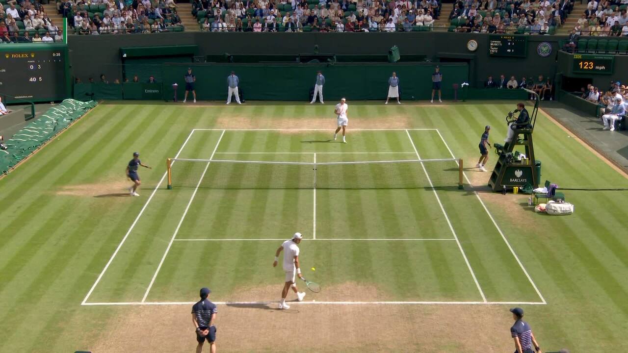 Wimbledon: Lorenzo Musetti Beats Taylor Fritz In Quarter-final - The ...