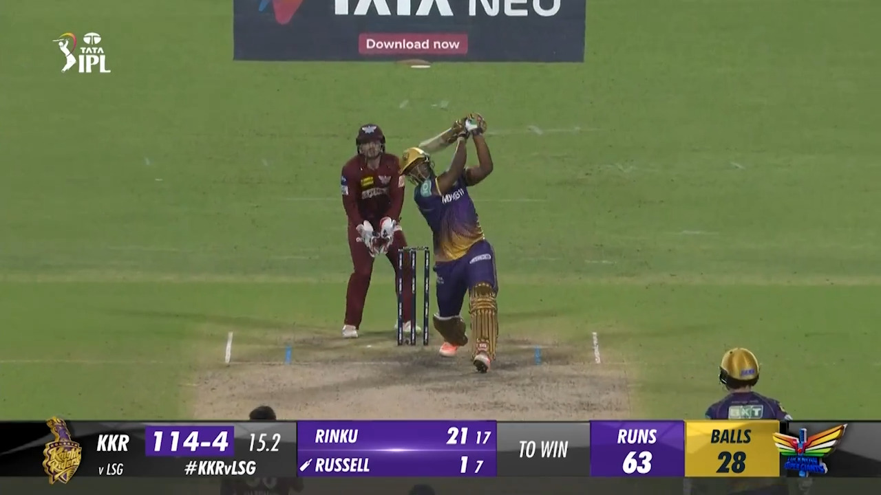 IPL 2022  Andre Russell displays power, Umesh Yadav deals in