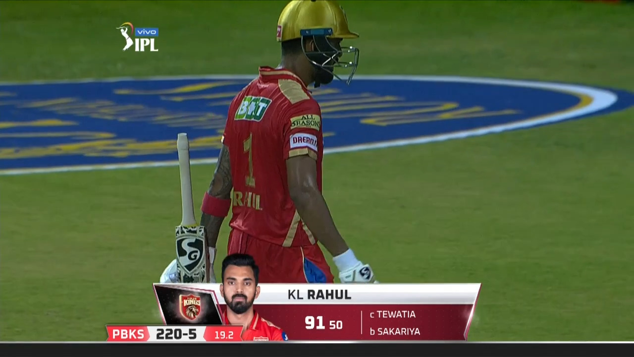 M04 Rr Vs Pbks Kl Rahul Wicket