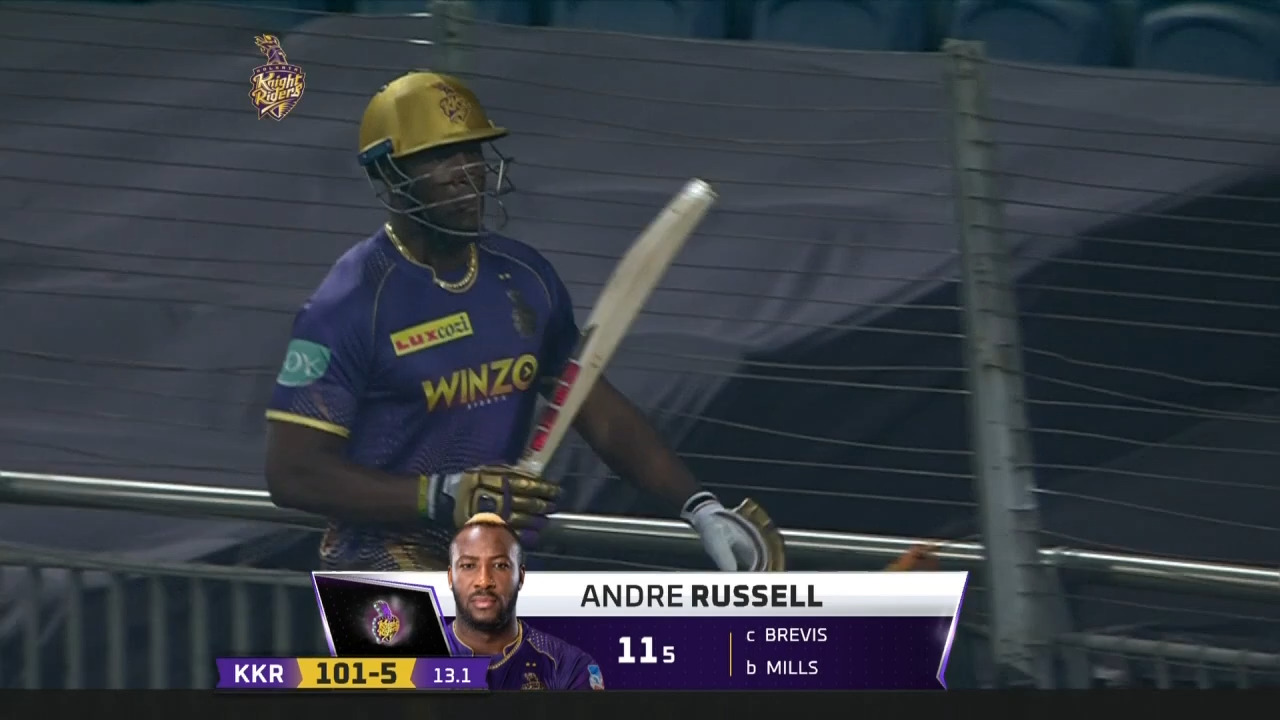 IPL 2021: KKR vs MI Play of the Day – Andre Russell's lethal final