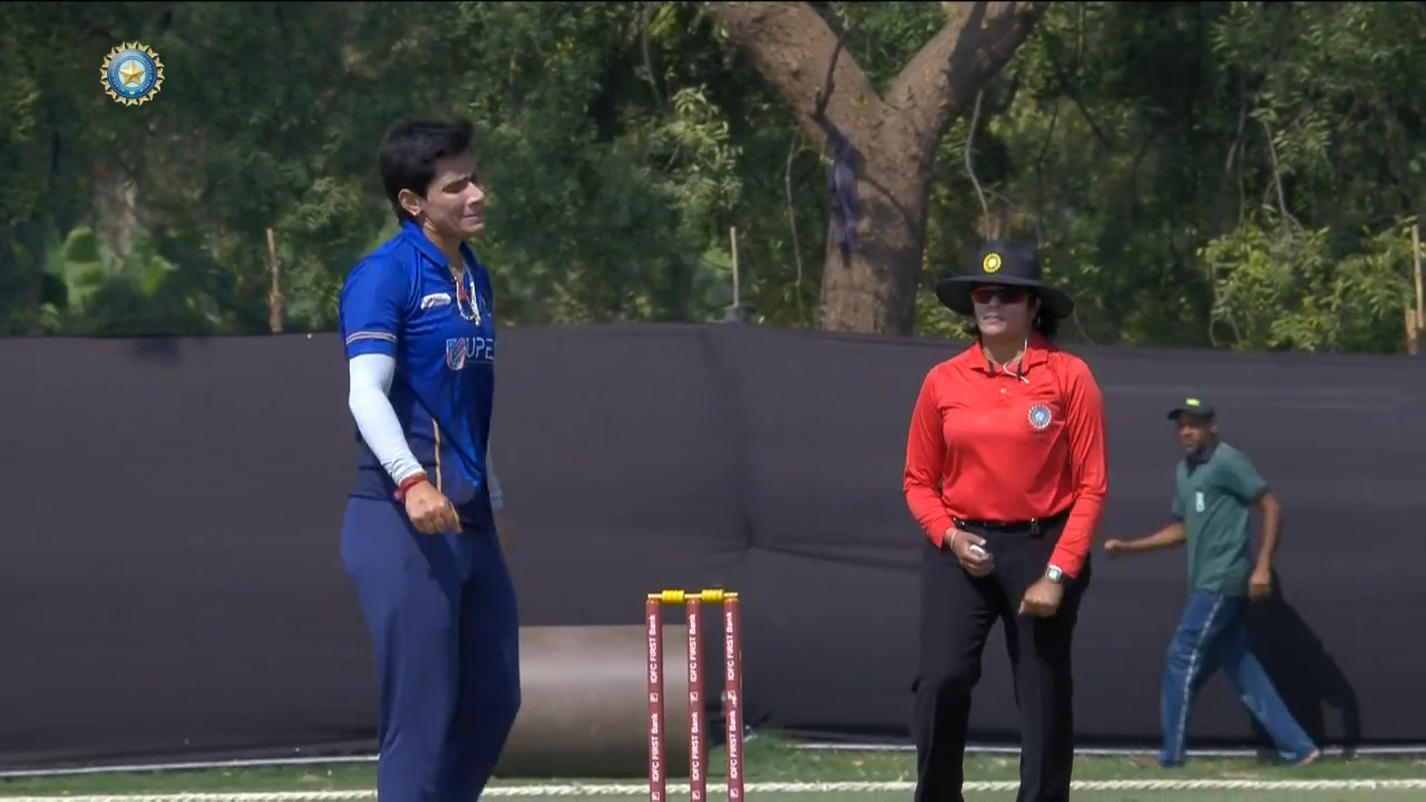 Senior Women's T20 Trophy 2023 SF 1: Speed & Reflexes: Preeti Bhandari ...