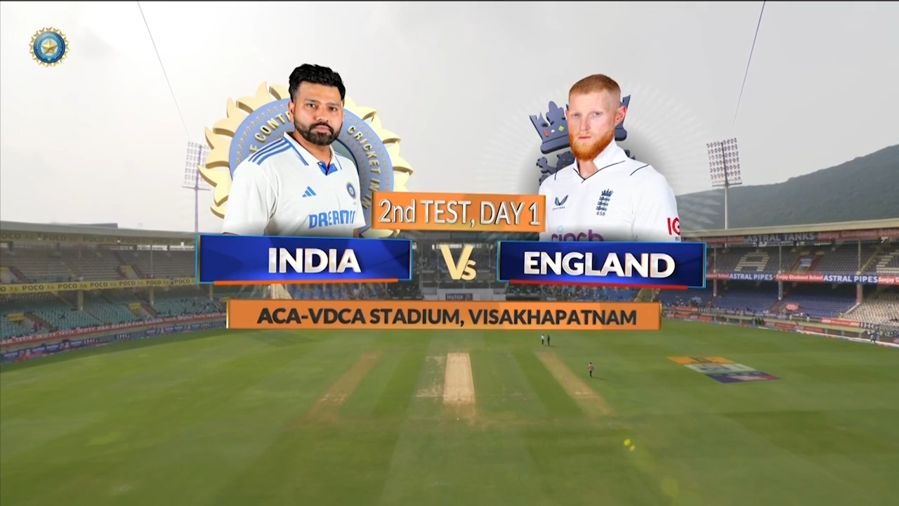 India vs England Highlights, 2nd Test Day 1