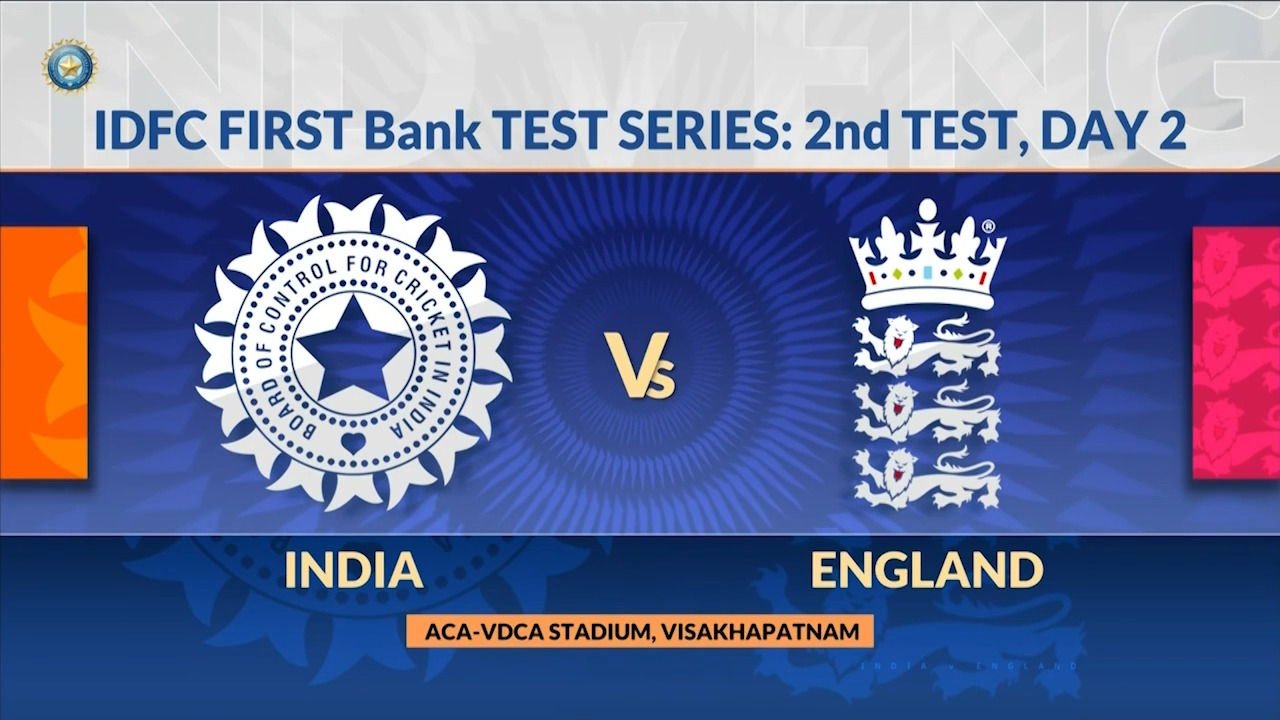 India vs England Highlights, 2nd Test Day 2