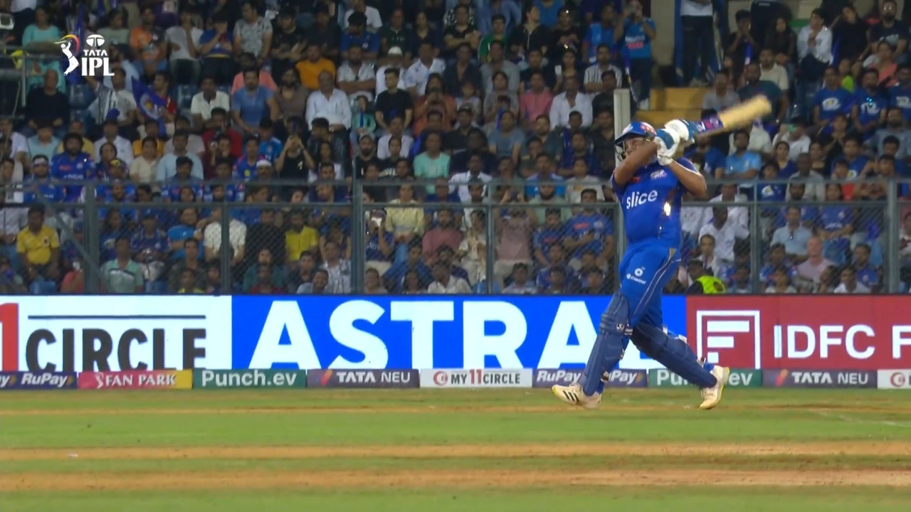 M67: MI vs LSG –  Rohit Sharma Six | IPLT20