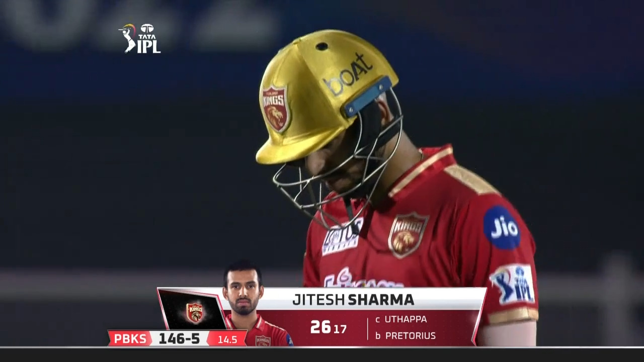 M11: CSK vs PBKS – Jitesh Sharma Six