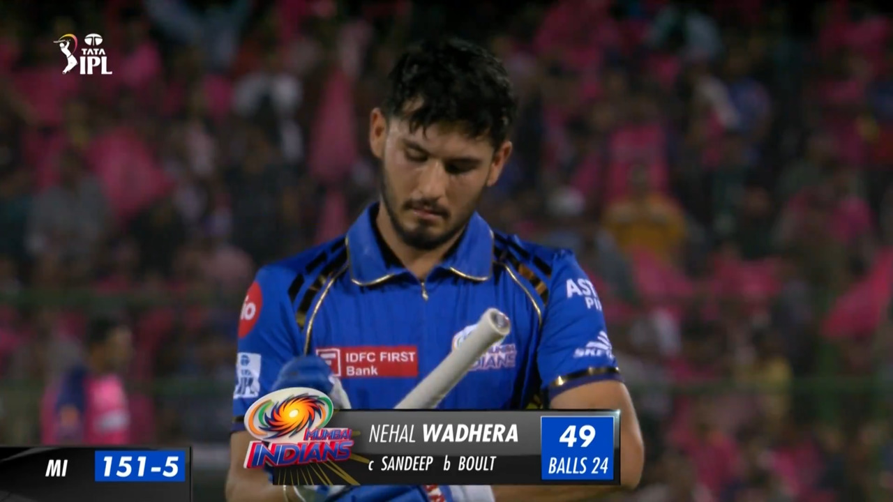 IPL 2024 | Mumbai Indians | Nehal Wadhera Player Profile