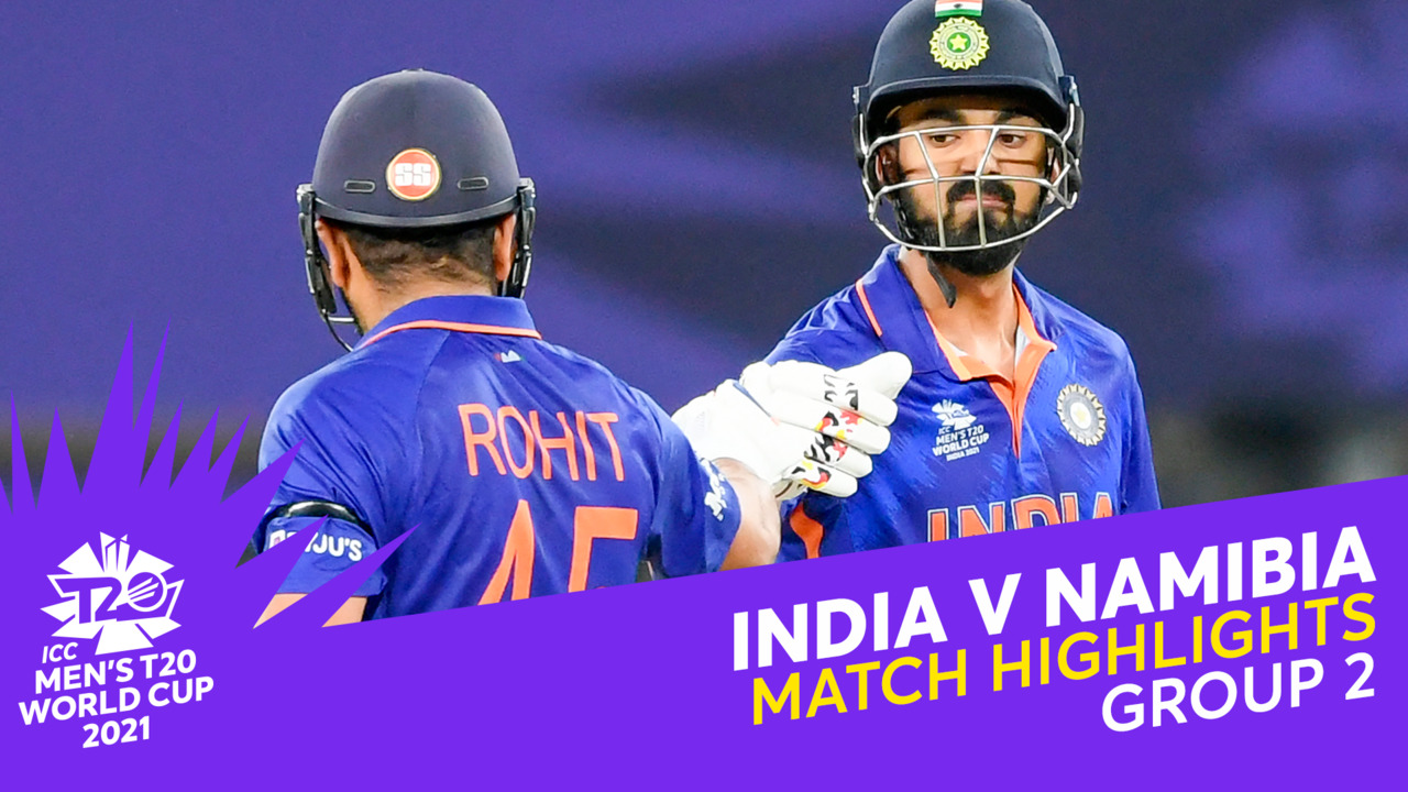 Mordrin Maxim langsom Match Highlights: India v Namibia