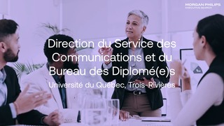 Direction du service des communications et des relations avec les diplômé(e)s