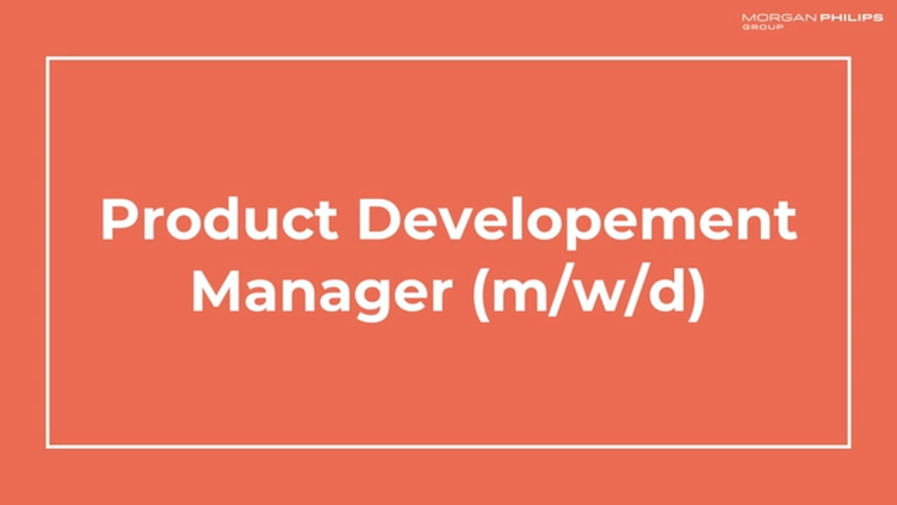 Produkt und Business Development Manager (m/w/d)