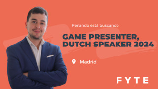 Game Presenter, Dutch speaker 2024