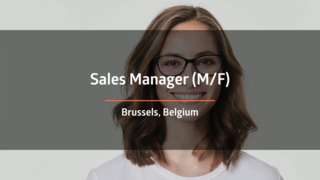 Sales Manager (F/M)