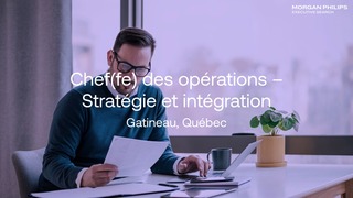 Chef(fe) des opérations – Stratégie et intégration