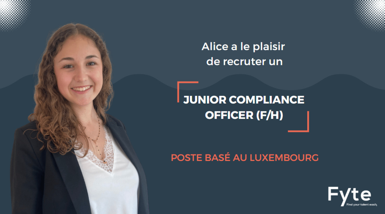 Compliance Officer Junior - société de gestion (F/H)