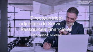 Directrice adjointe ou directeur adjoint du Service des ressources financières