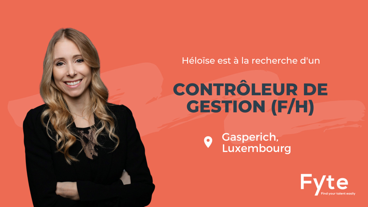Contrôleur de Gestion F/H - Société Immobilière Gasperich