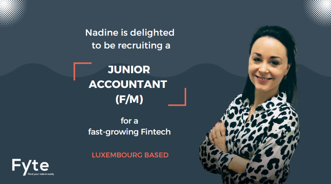 Junior Accountant (F/M) - Fintech In-house