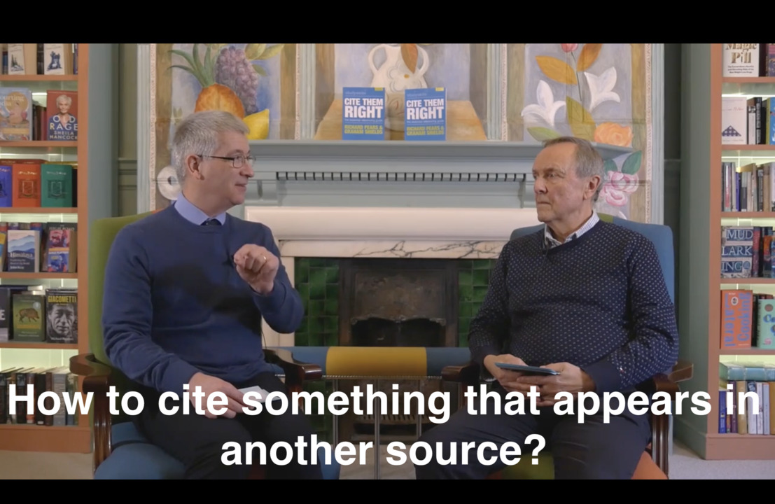 How to cite something that appears in another source