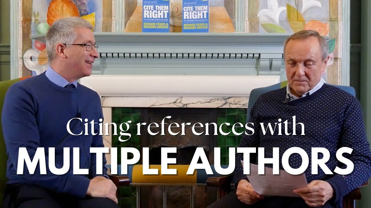 How can I cite references together when a work is compiled from multiple authors?