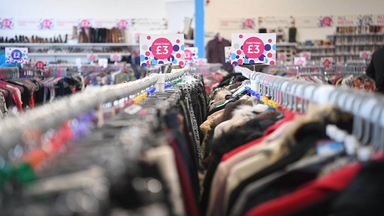 Inside one of Wales' biggest charity shops which also sells brand new ...