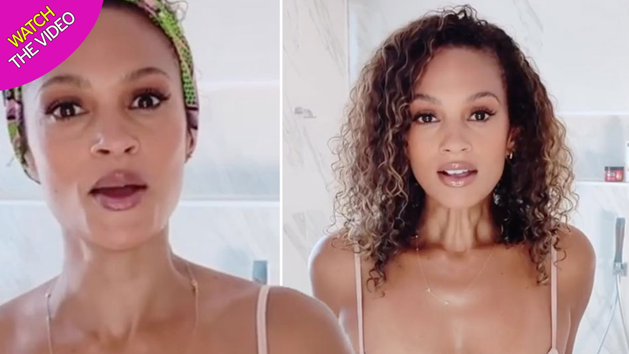Alesha Dixon shows off her gorgeous natural curls and her fans cant handle it