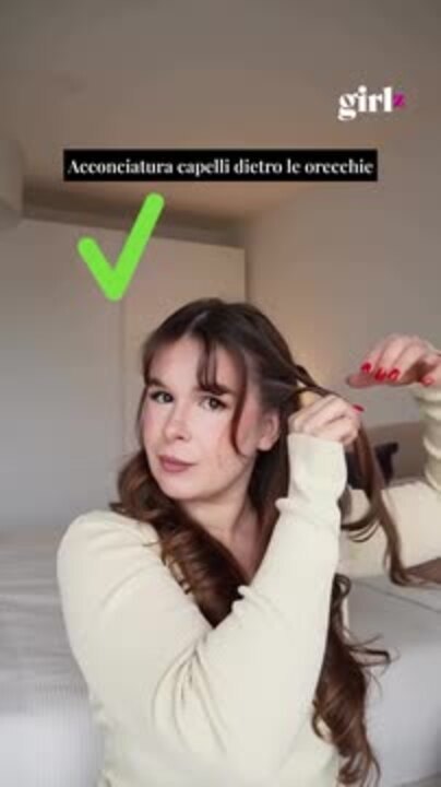 Trucco per nascondere l’elastico nella coda