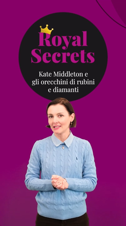 Kate Middleton, il segreto degli orecchini con rubini