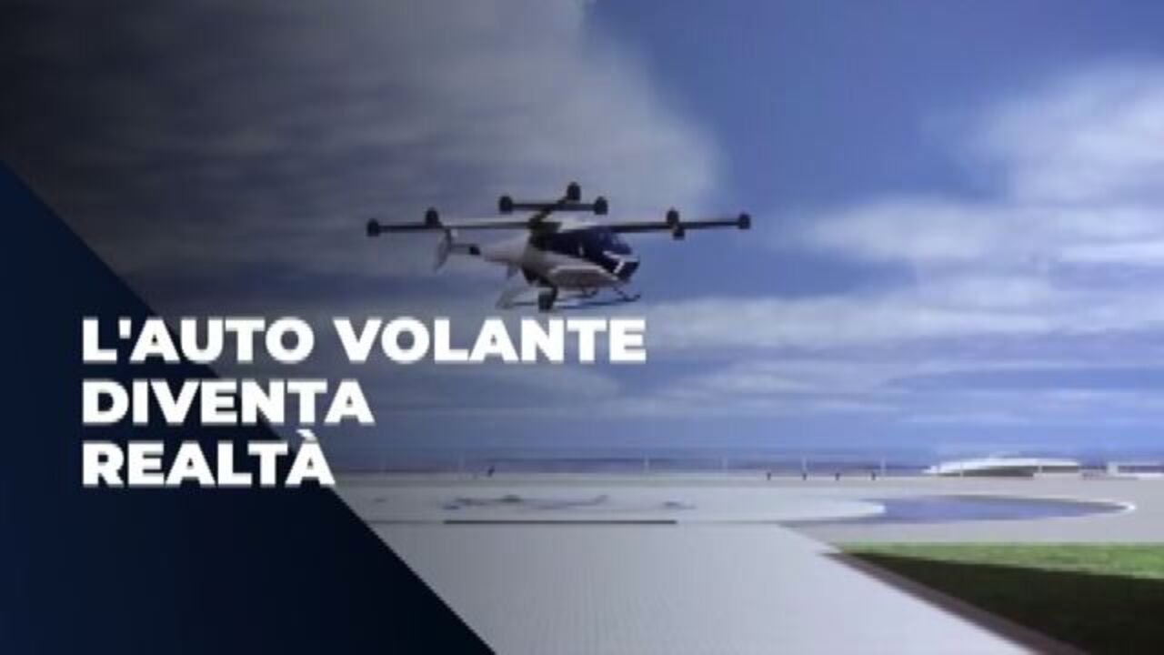 Dal Giappone la prima auto volante, sul mercato nel 2025