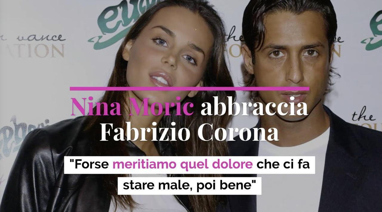 Nina Moric abbraccia Corona su Instagram: “Hai fatto la guerra con gli  occhi”