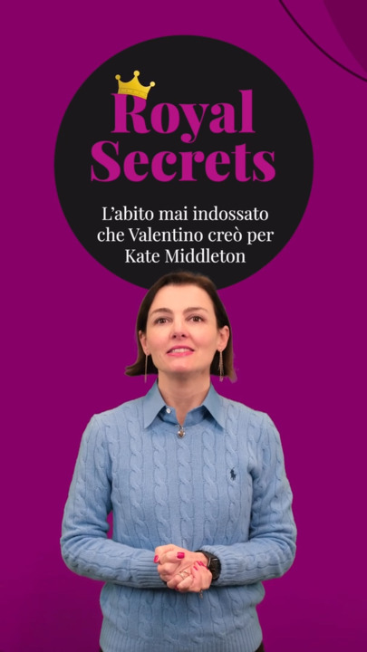 Kate Middleton, il vestito che Valentino disegnò per lei