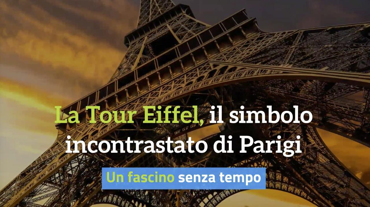 La Torre Eiffel, simbolo incontrastato di Parigi