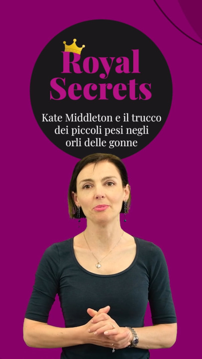 Kate Middleton, il segreto dei piombini nell’orlo delle gonne