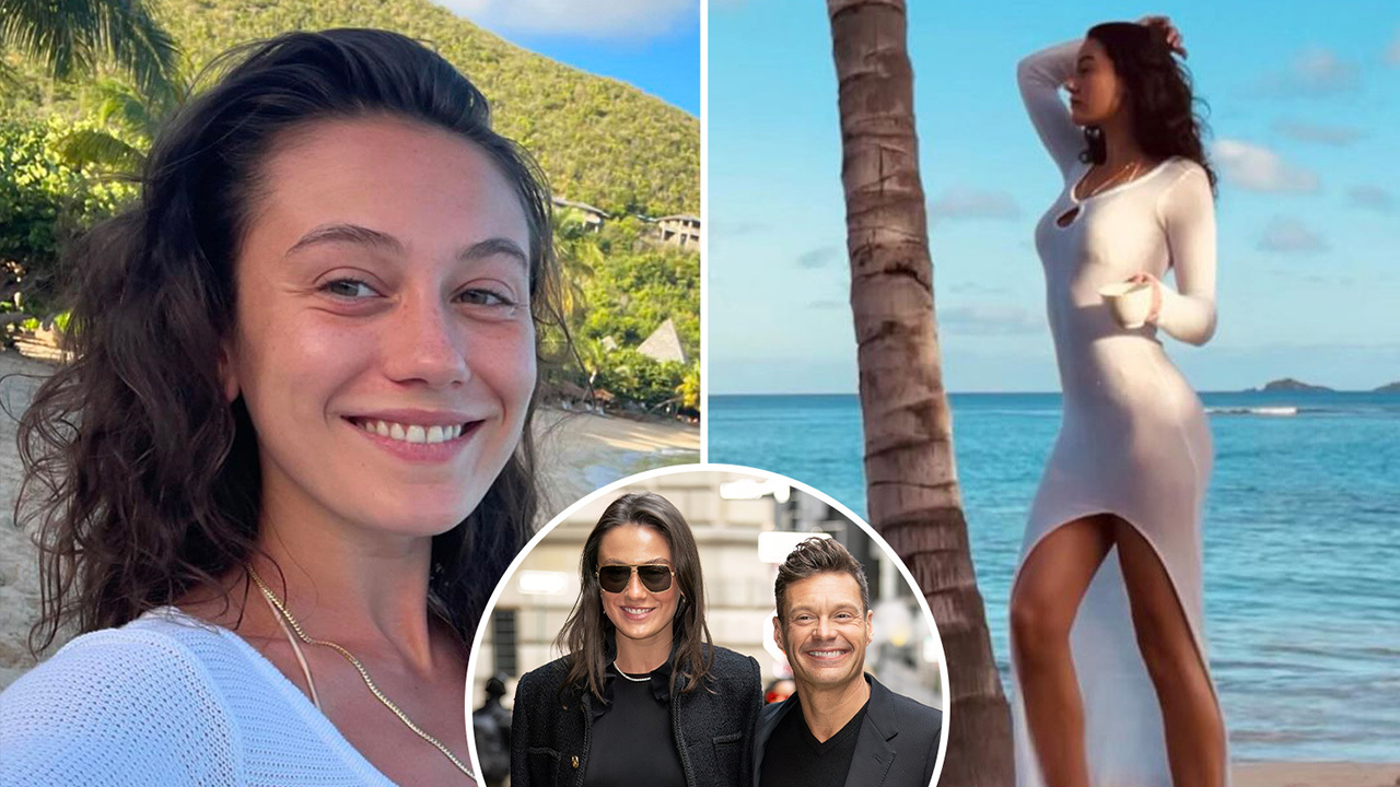 Aubrey Paige sends stern message 'to the haters' after shock split from Ryan  Seacrest as she drinks wine in tiny bikini | The US Sun