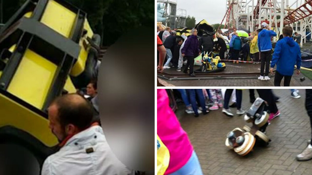 Lad 11 who was victim of rollercoaster crash has hand saved by