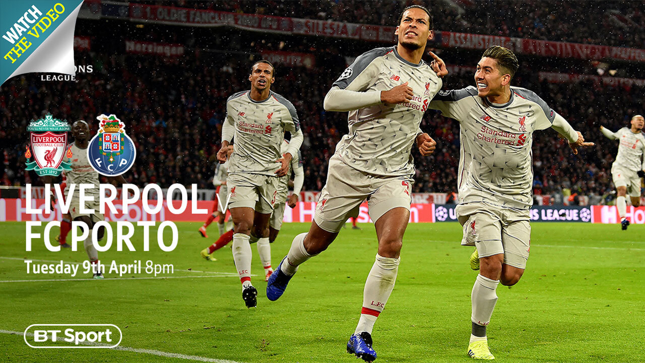 liverpool v porto bt sport