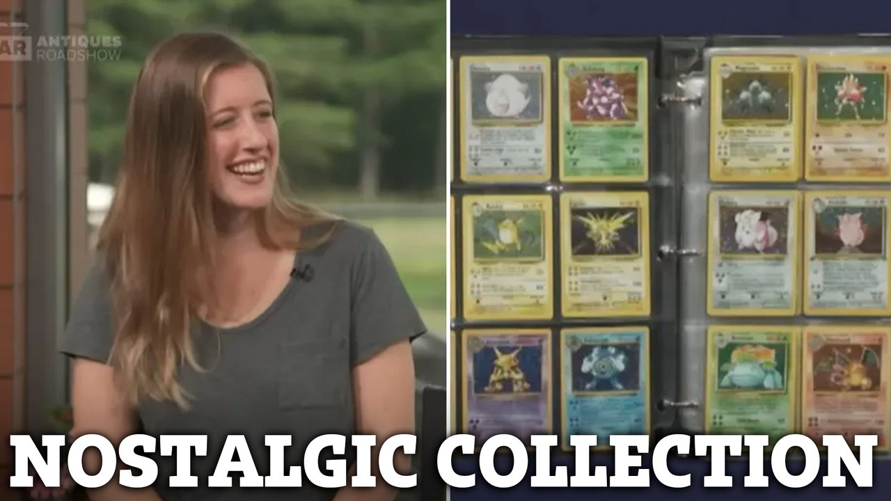antiques roadshow pokemon cards Collector's 1990s Pokmon appraised for thousands on 'Antiques Roadshow' - boing Antiques Roadshow guest who bought