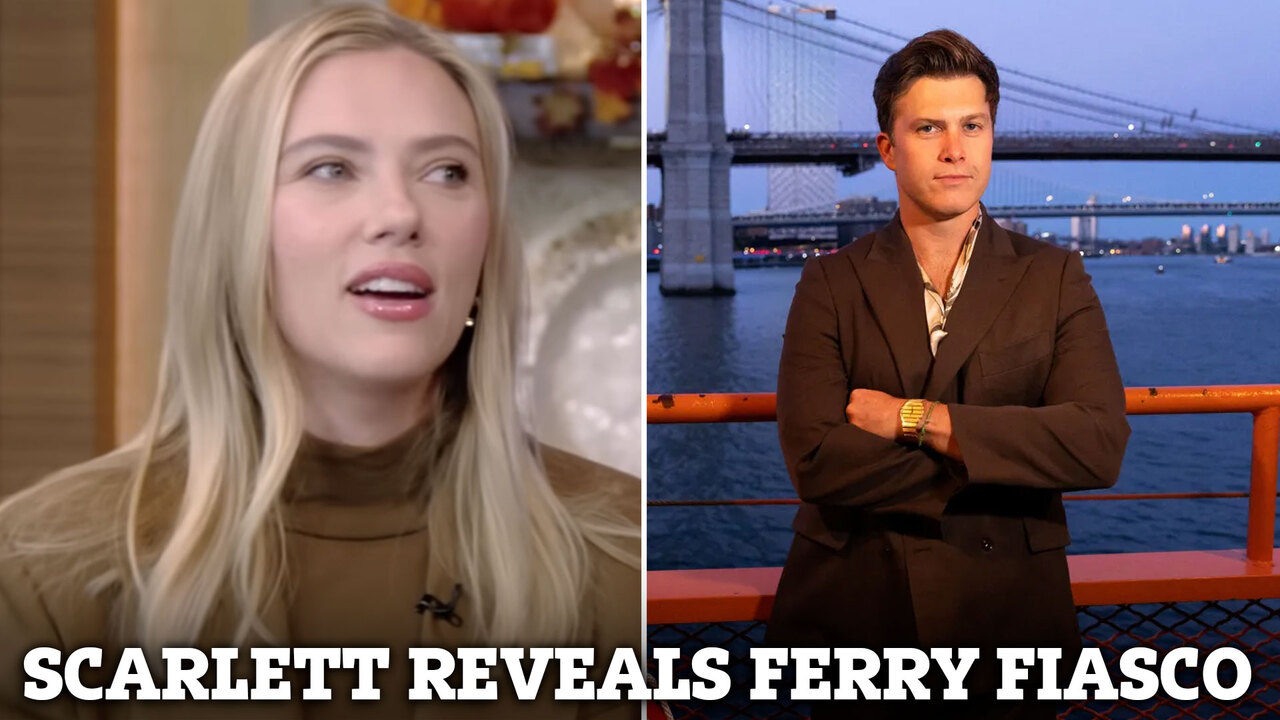 How long have Scarlett Johansson and husband Colin Jost been married and do  they have kids?, image size:1280x720