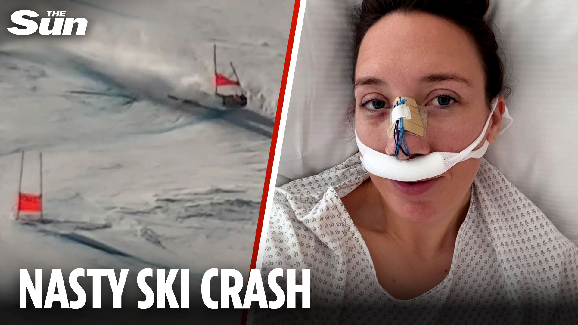 Horror moment avalanche barrels down tourist mountain in Austria