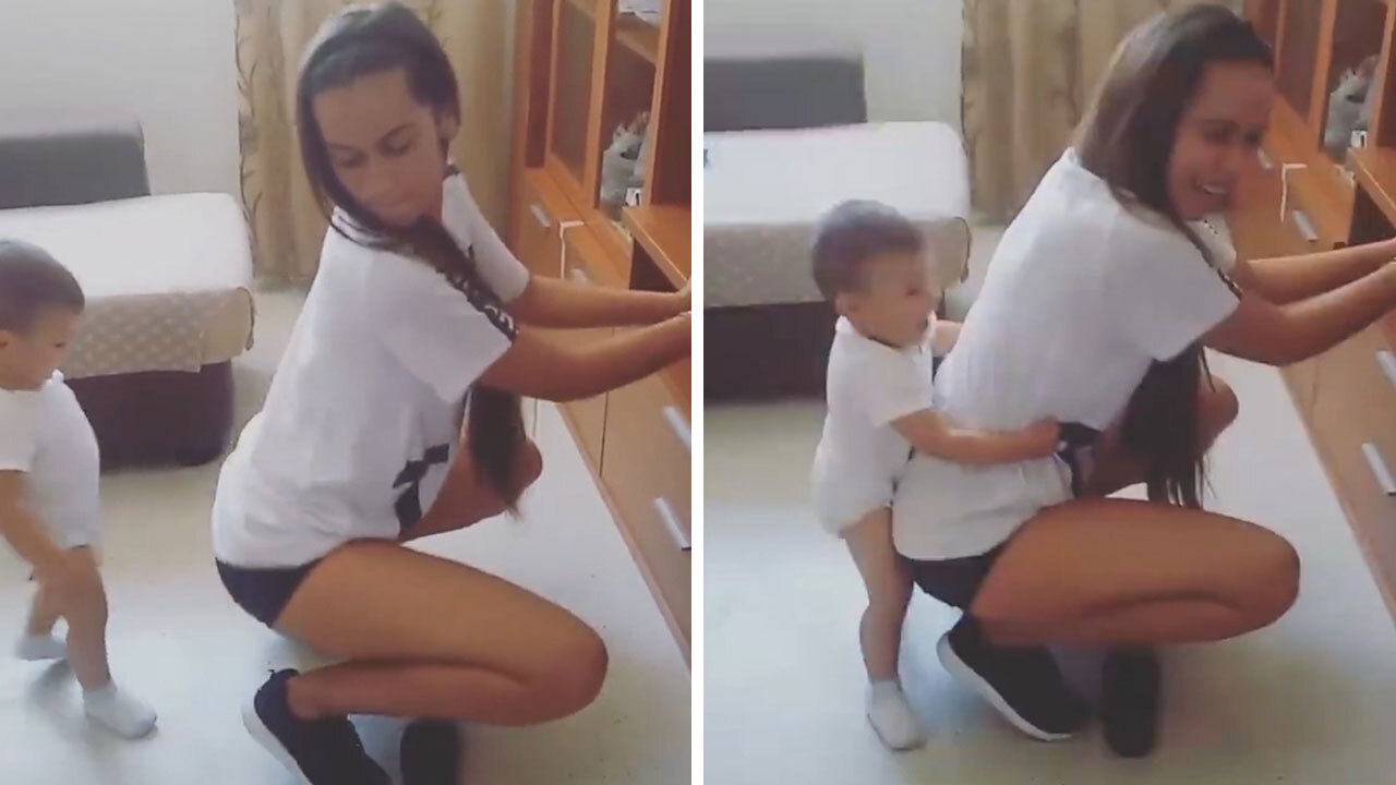 Mum accused of paedophilia after posting video of her TWERKING with her  young son | The Sun