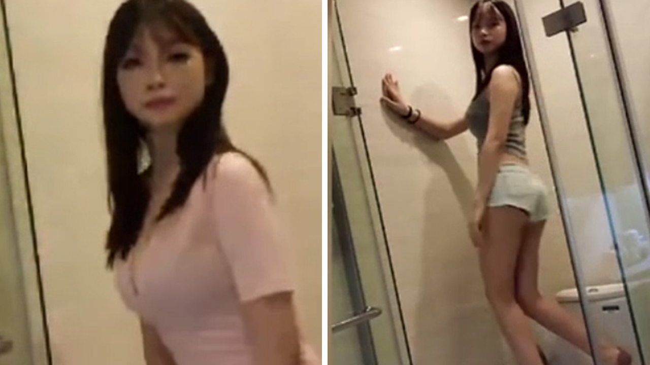 Watch sexy woman's live stream of herself dancing seductively in a TOILET  that has been banned by China | The Sun