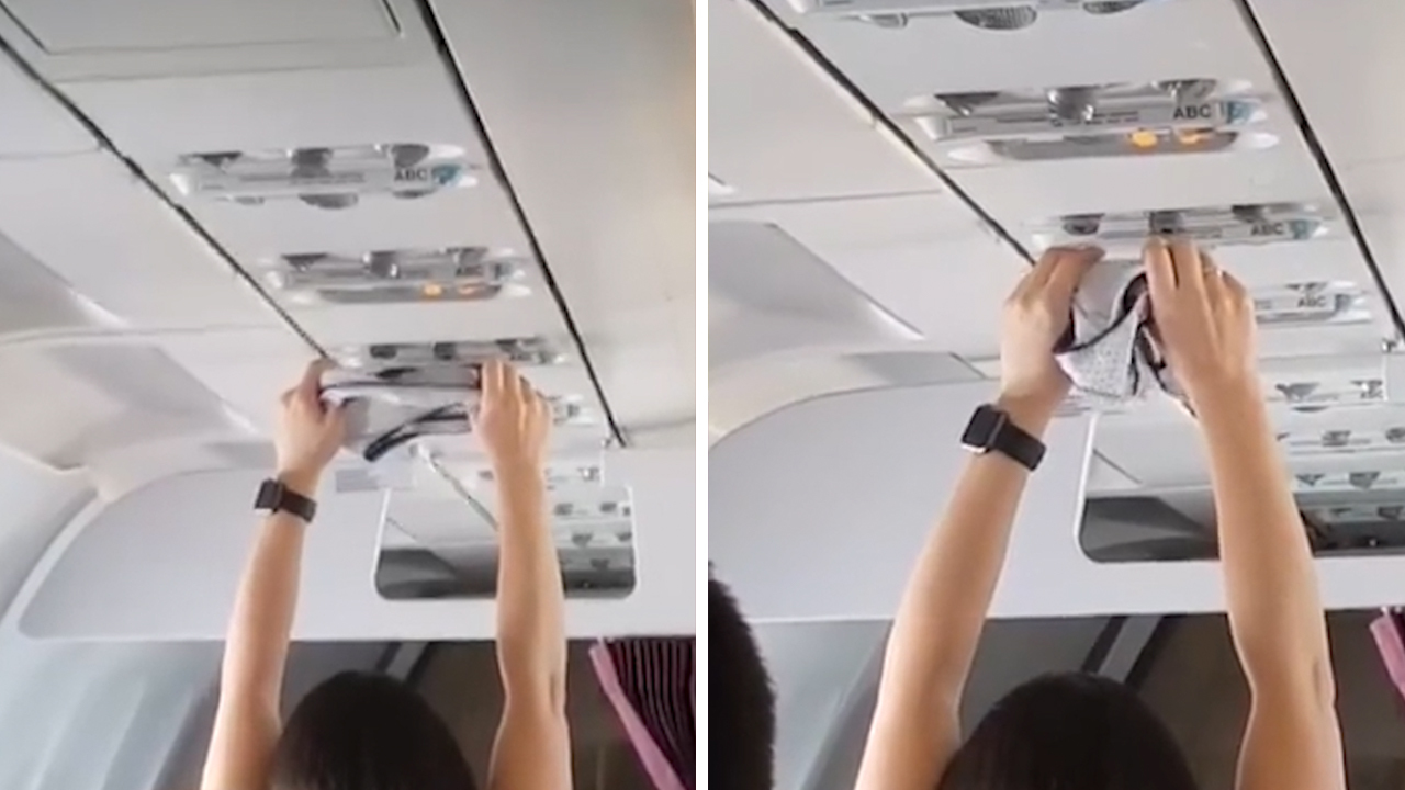 Gross passenger leaves a pair of dirty underwear in the plane aisle – The  US Sun