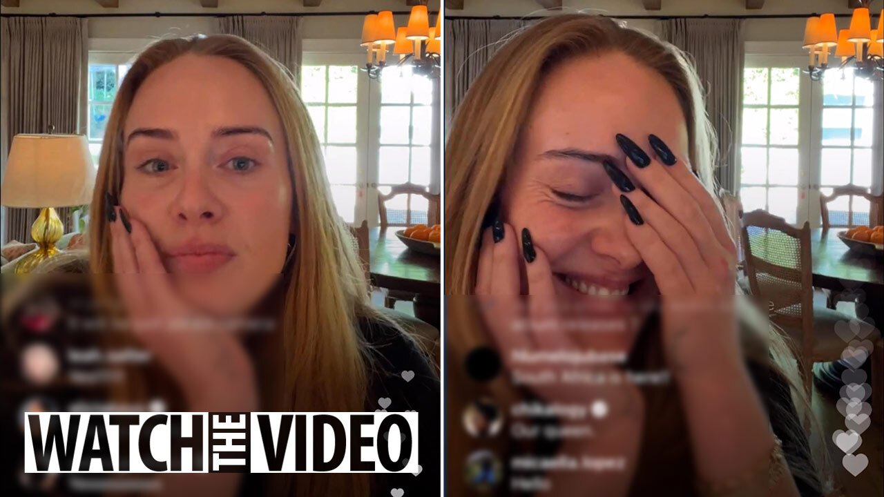 Adele's live stream goes viral for the wrong reason as fan asks very  intimate question, Celebrity News, Showbiz & TV