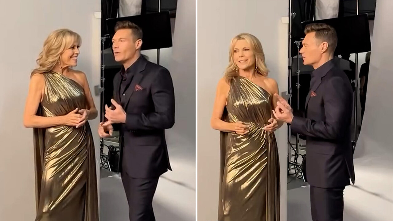 Ryan Seacrest & Vanna White have 'obvious chemistry' even off camera as  Wheel of Fortune co-hosts share laughs backstage | The US Sun