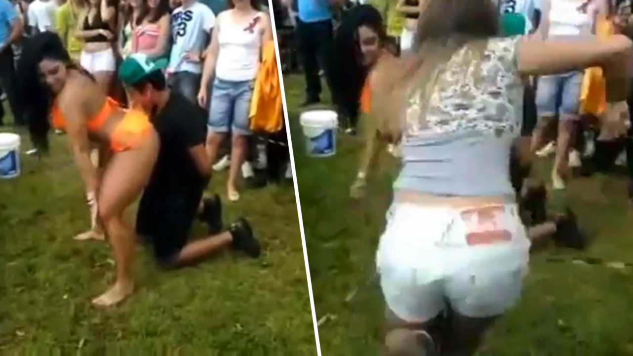 When this girl spotted her boyfriend getting a LAPDANCE she completely lost  her rag | The Sun