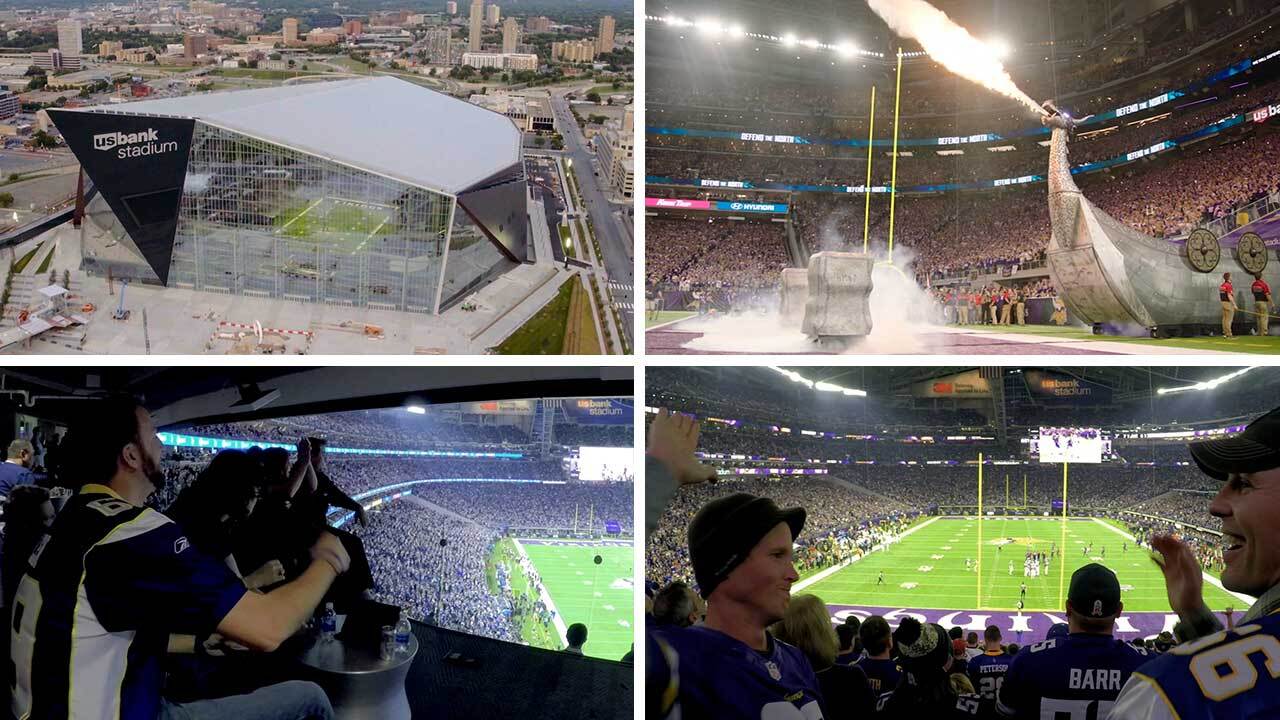 Angular stadium for Minnesota Vikings will host the 52nd Super Bowl