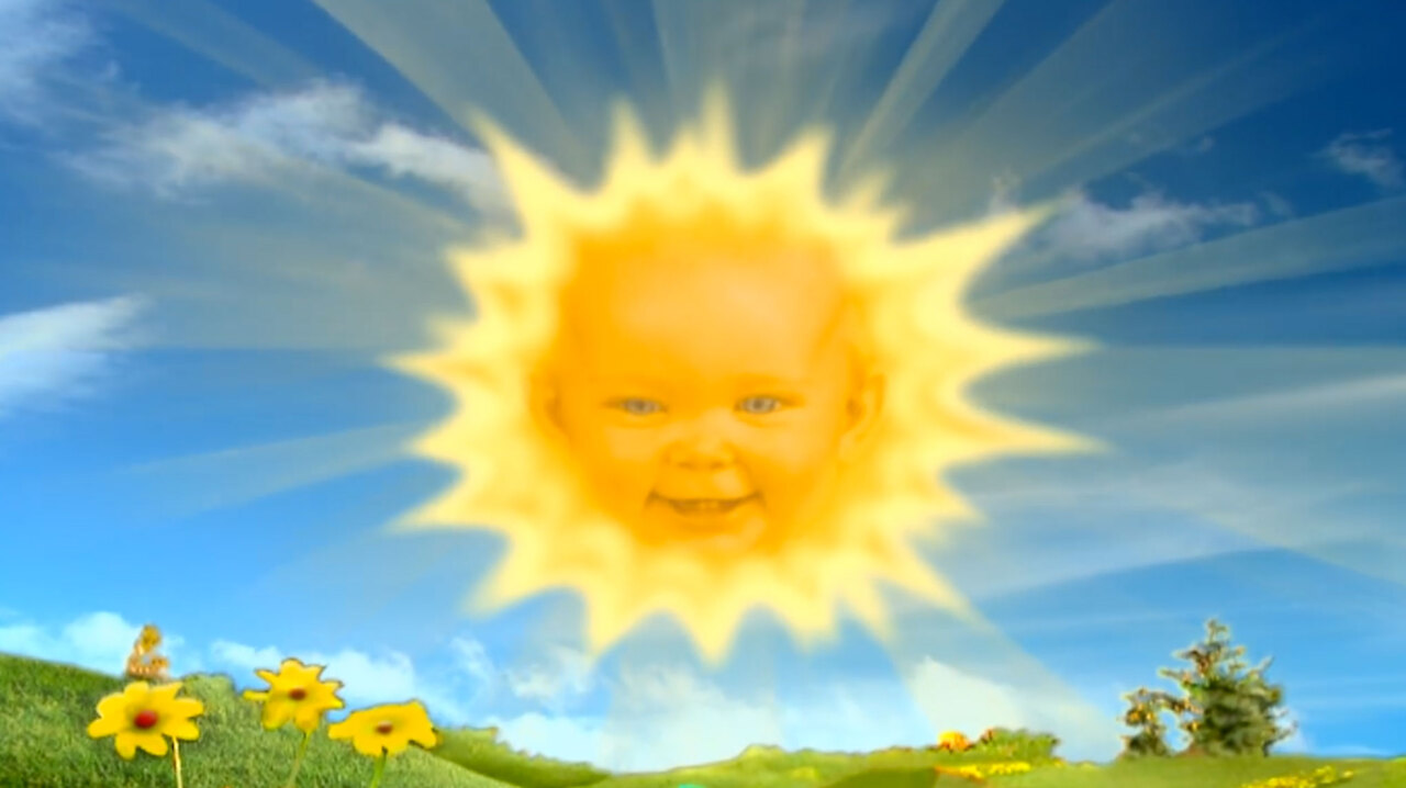 Image result for teletubbies sun