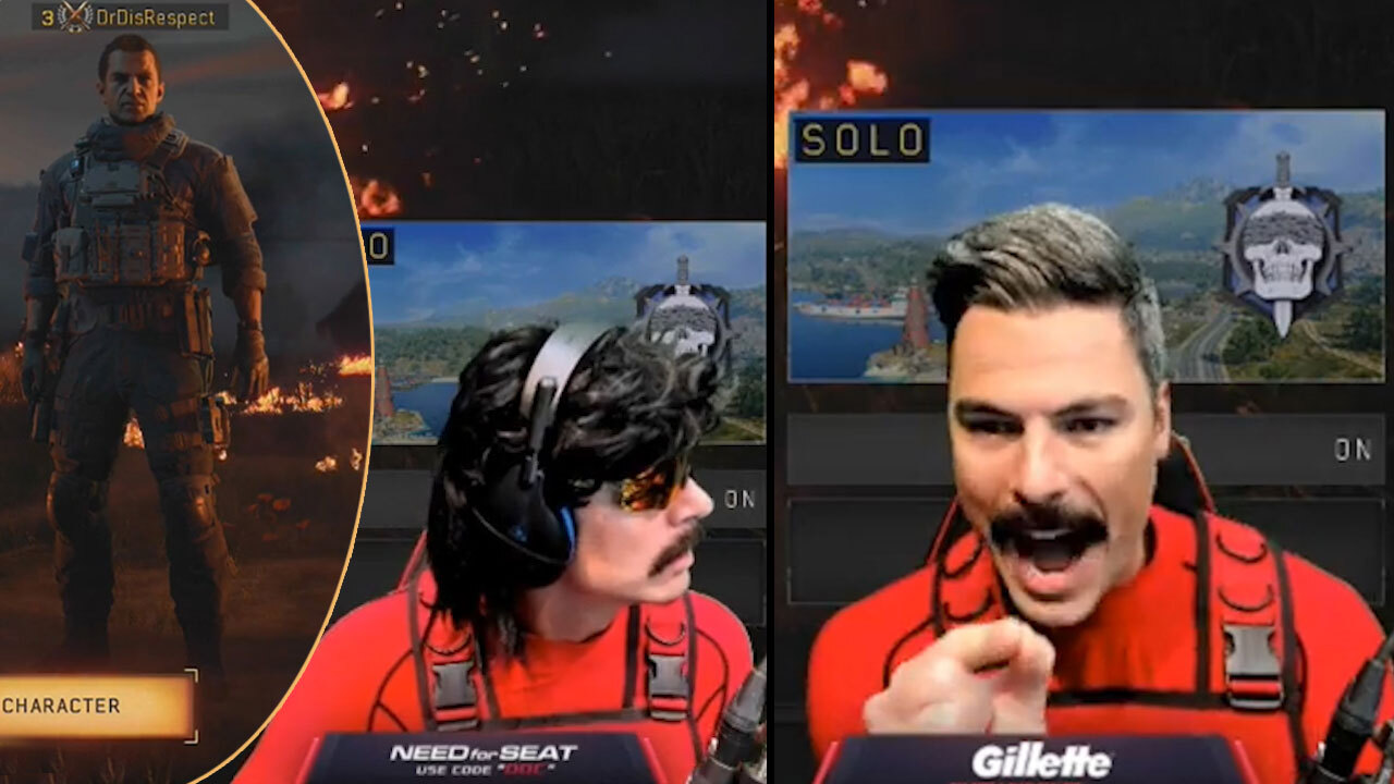 Dr Disrespect: como foi a primeira live do streamer após ban da Twitch, esports