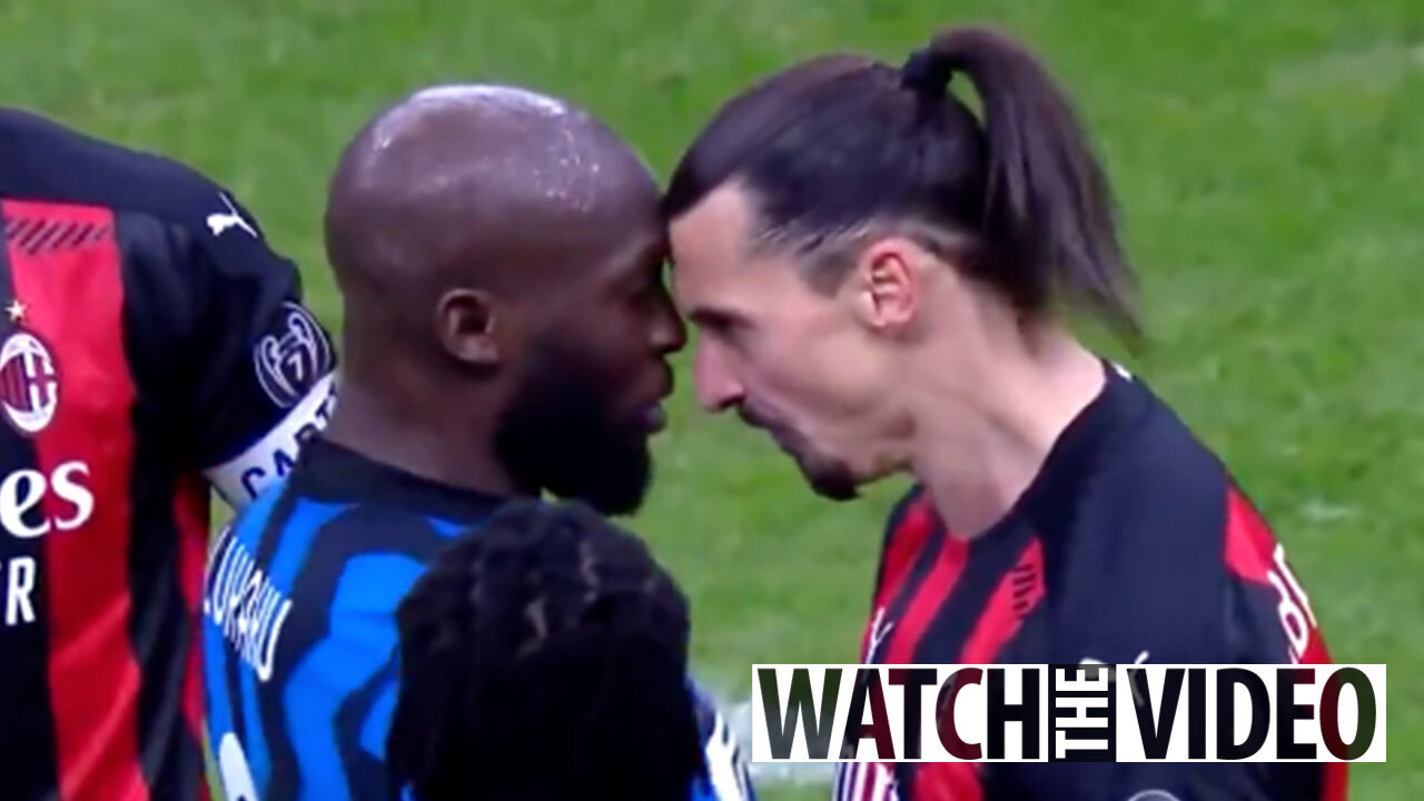 Watch Romelu Lukaku Lose It With Zlatan Ibrahimovic As Fuming Ex Man Utd Team Mates Clash After Voodoo Jibe