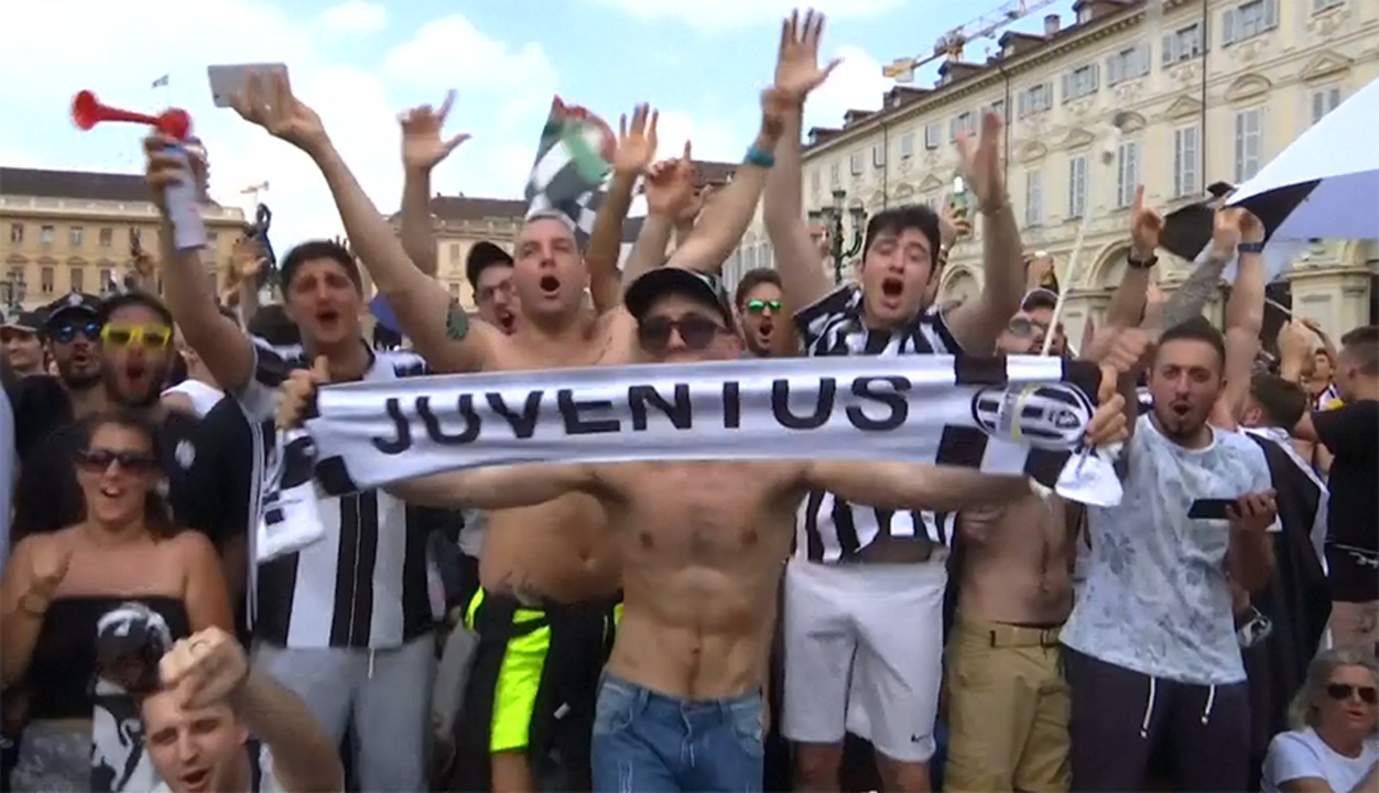 Juventus end 116 years of black and white stripes after unveiling new home  kit