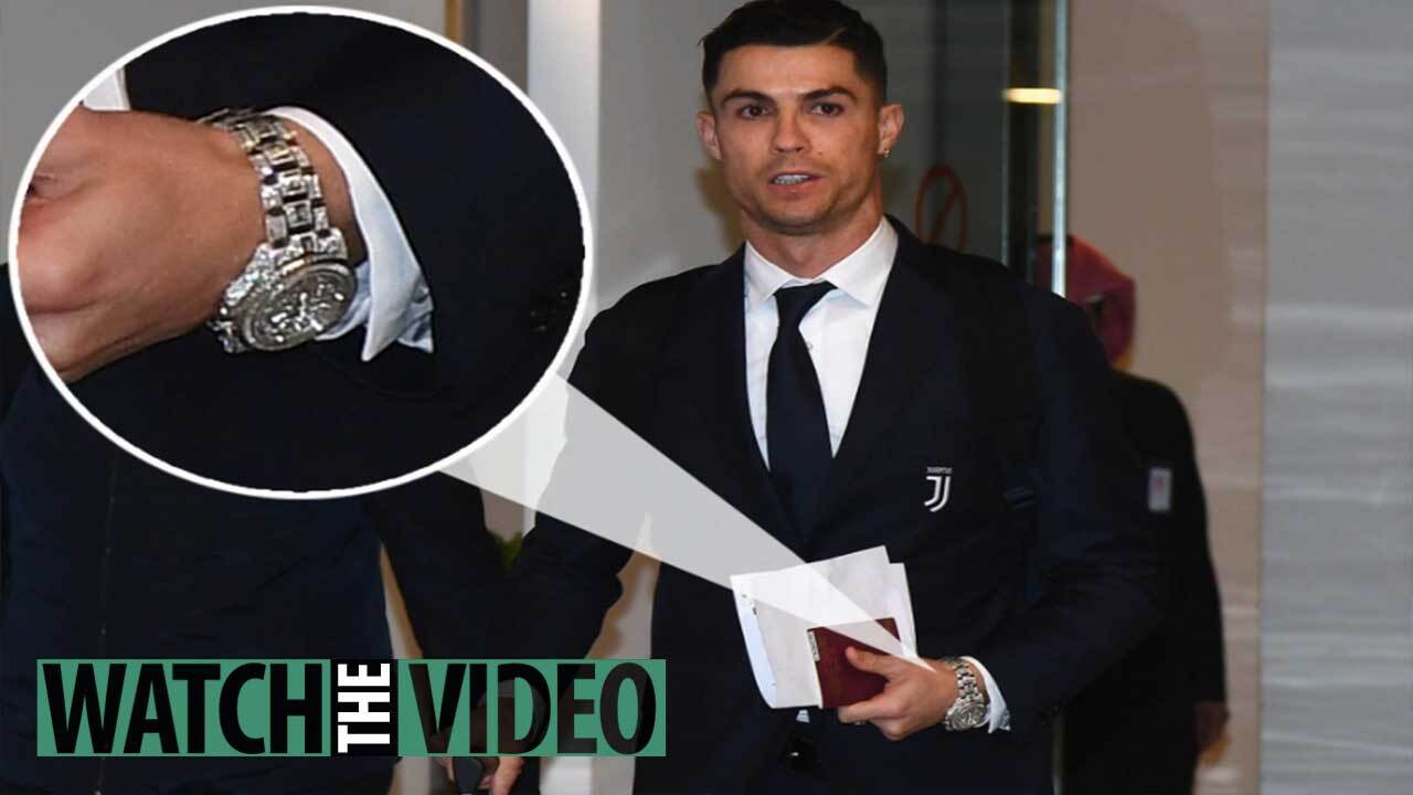 Cristiano Ronaldo does NOT look happy as Juventus star wears £1,800 Louis  Vuitton pyjamas while on his luxury yacht